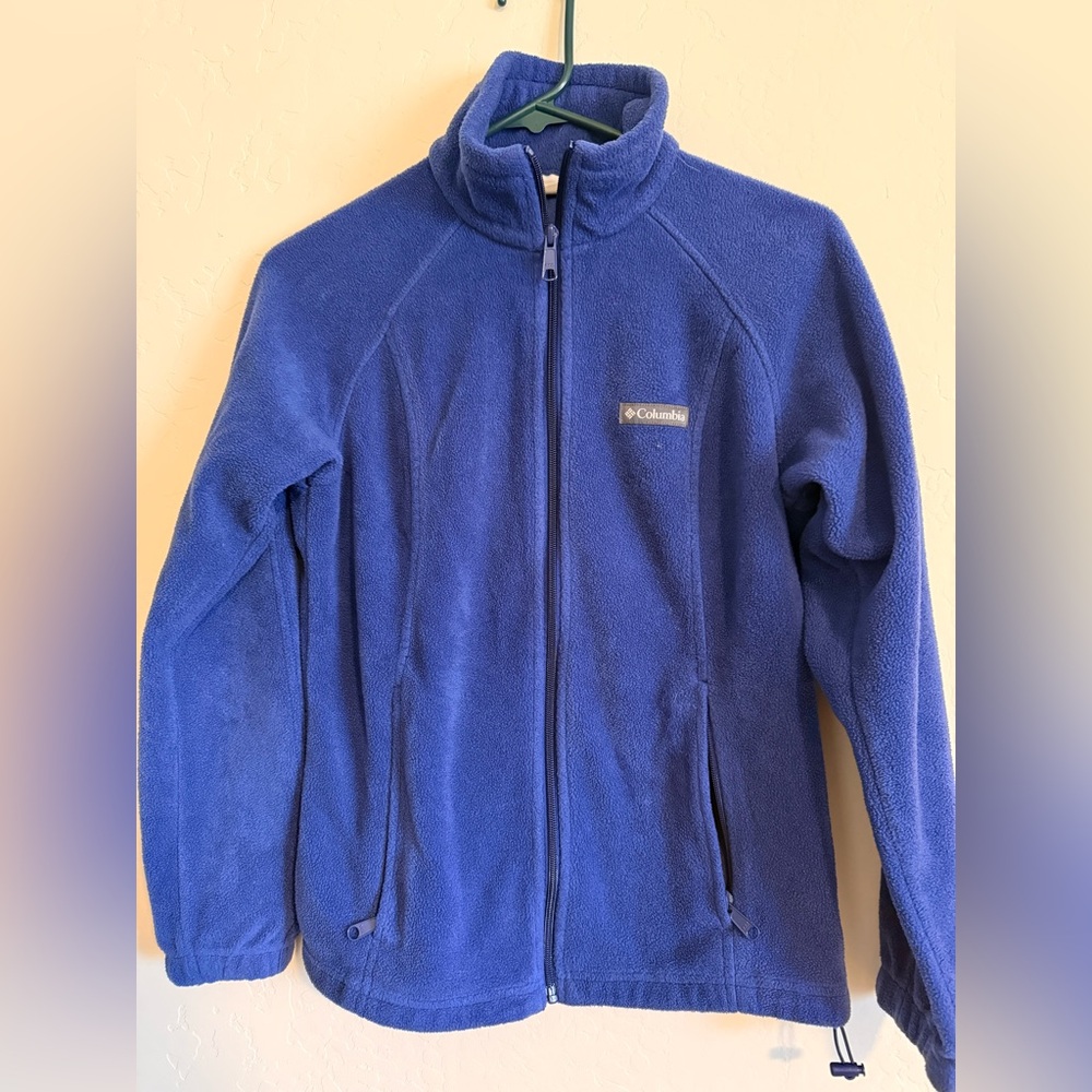 Columbia Adult Royal Blue Fleece Jacket